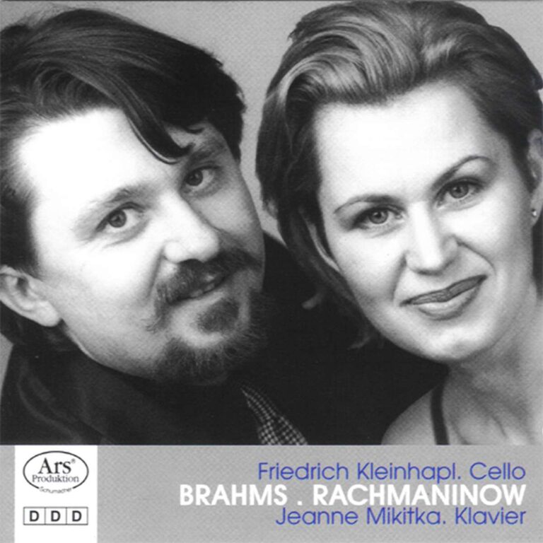 album cover kleinhapl mikitika brahms rachmaninow